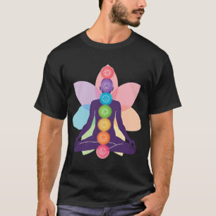 Mannen Chakra Meditation gewoon wat Chakra Spiritu T-shirt