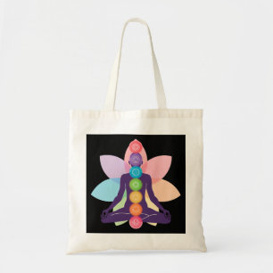 Mannen Chakra Meditation gewoon wat Chakra Spiritu Tote Bag