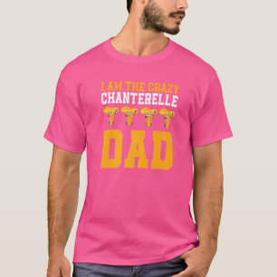 Mannen Chanterelle Papa Outfit Mushroom Forager Vo T-shirt