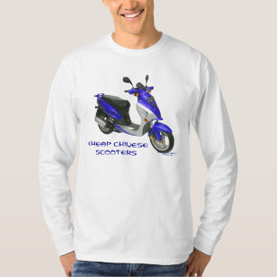 Mannen Cheap Chinese scooter Long Meve Shirt