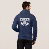 Mannen Cheer Hoodie Jacket (Achterkant volledig)