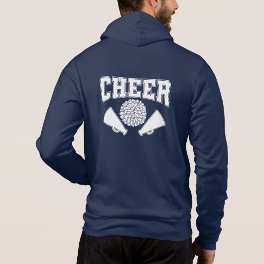 Mannen Cheer Hoodie Jacket (Achterkant)
