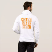Mannen Cheer Hoodie Jacket (Achterkant volledig)