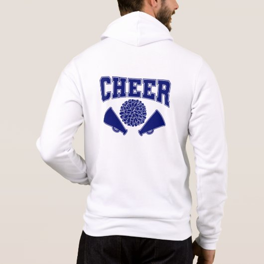 Mannen Cheer Hoodie Jacket (Achterkant)