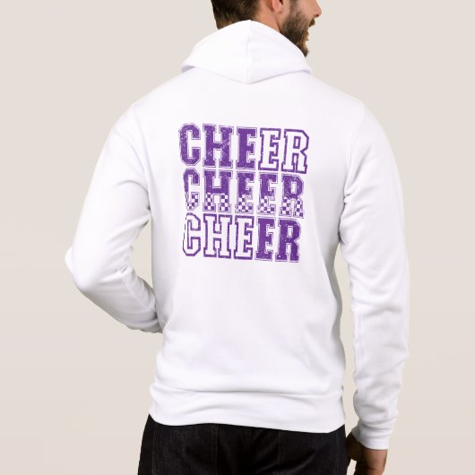 Mannen Cheer Hoodie Jacket (Achterkant)