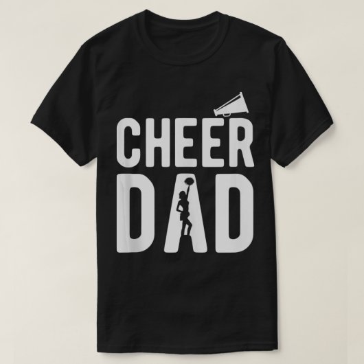 Mannen Cheerleading Pa Apparel Cheer Dad T-shirt (Design voorkant)