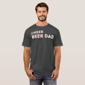 Mannen Cheerleading Vader Cheerleader T-shirt (Voorkant volledig)