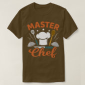 Mannen Chef Cooking Funny Cook T-shirt (Design voorkant)