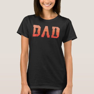 Mannen Chess Player Chess Master Best Dad ever Fat T-shirt