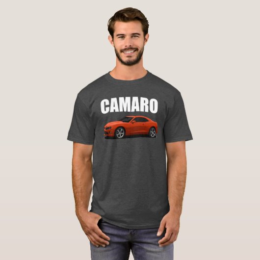 Mannen Chevrolet Chevy Camaro T Shirt (Voorkant volledig)