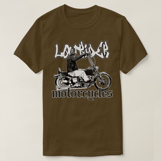 Mannen Chicano Biker T-shirt (Design voorkant)