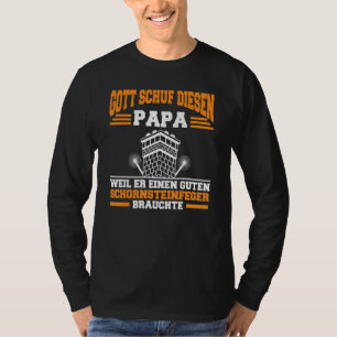 Mannen Chimney Sweep Lucky Charm Professay Vuur T-shirt
