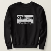 Mannen Chingón Custom Naam sweatshirt (Design voorkant)