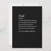 Mannen Christelijk Papa Definition Shirt Save The Date (Voorkant)