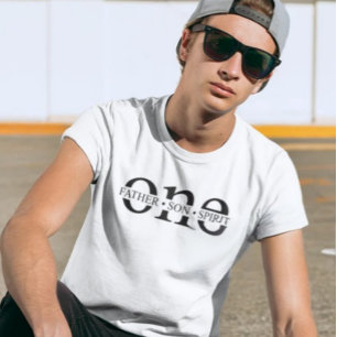 Mannen-Christelijk T-Shirt – Vader, Zoon, Spirit '