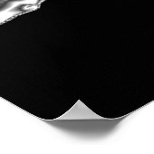 Mannen Chrome Bodybuilder Poster (Hoek)