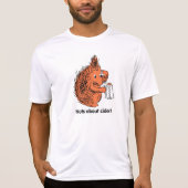 Mannen Cider drinker t shirt (Voorkant)