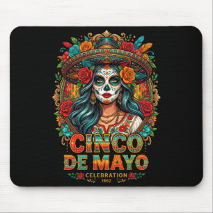 Mannen Cinco De Mayo 1862 Feest Hispanic Dag Van Muismat