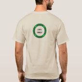 Mannen Circle T-Shirt (Achterkant)