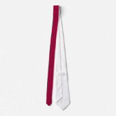 Mannen Classic Elegant Plain Red Violet Stropdas (Achterkant)