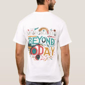 Mannen Classic katoenen T-shirt. T-shirt (Achterkant)