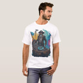 Mannen Classic katoenen T-shirt. T-shirt (Voorkant volledig)