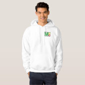 Mannen Classic Vleip Hoodie (Voorkant volledig)