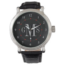 Mannen Classy Personalized Monogram Watch
