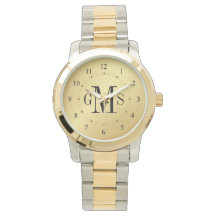 Mannen Classy Personalized Monogram Watch