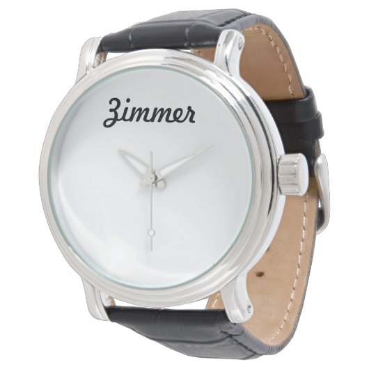 Mannen Classy Personalized Watch Horloge (Gekanteld)