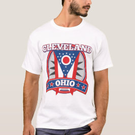 Mannen Cleveland Ohio Basic T-shirt