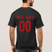 MANNEN CLEVELAND WILLIE MAYS HAYS BASIC T-SHIRT (Achterkant)