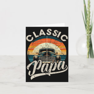 Mannen Clic Papa Grappige Zin Auto Liefhebber Mann Kaart