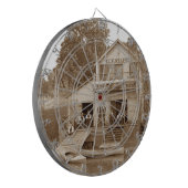 mannen Club Fox River Club van 1880 Vist Elgin Dartbord (Voorkant Links)