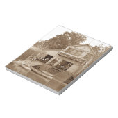 mannen Club Fox River Club van 1880 Vist Elgin Notitieblok (Linkerzijde)