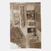 mannen Club Fox River Club van 1880 Vist Elgin Theedoek (Verticaal)