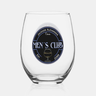 Mannen Club Man Cave Drinkware Cocktail Wijnglas Zonder Voet