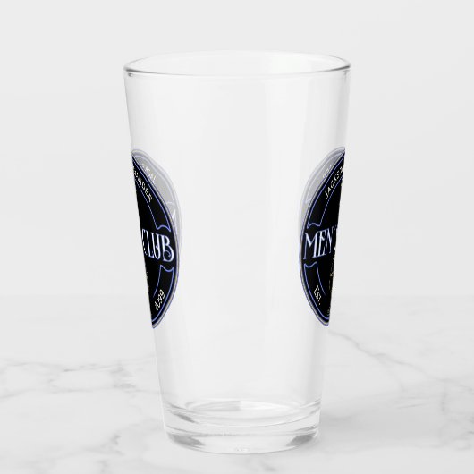 Mannen Club Man Cave Drinkware Pint Beer Glas (Links)