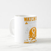 Mannen CNC Machinist Funny Gift Koffiemok (Voorkant links)