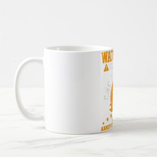 Mannen CNC Machinist Funny Gift Koffiemok (Links)