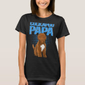 Mannen Cockapoo Papa Spoodle Dog Eigenaar Cockapoo T-shirt (Voorkant)