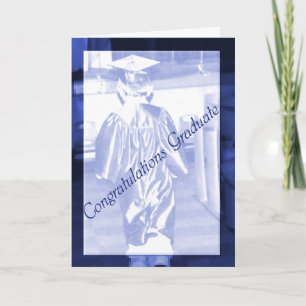 Mannen College Graduation Wenskaart Kaart