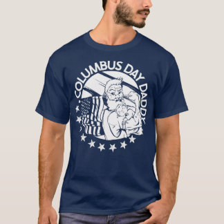 Mannen Columbus Day Christopher T-shirt