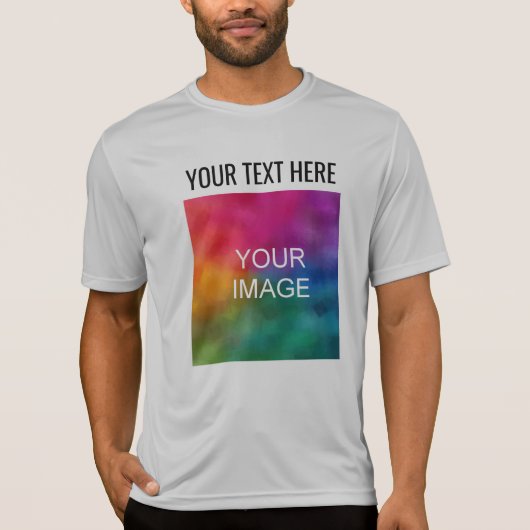 Mannen concurrent moderne Sjabloon sport-Tek T-shirt (Voorkant)