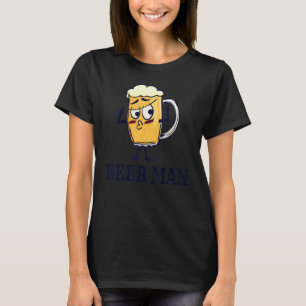 Mannen Cool Beer Drink het Alcohol Party Festival T-shirt