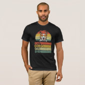 Mannen Cool Best Corgi Pap Ever Vaderdag T-shirt (Voorkant volledig)