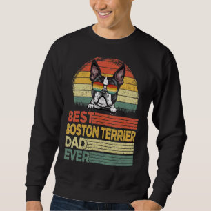 Mannen Cool Beste Boston Terriër Papa Ooit Vader D Trui