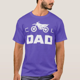 Mannen Cool Dad Dirt Bike Motorcross Kleding Vuil T-shirt
