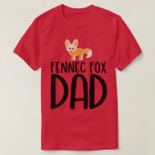 Mannen Cool Fennec Fo Pap T-shirt (Design voorkant)