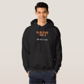 Mannen Cool Statement Beste Opa Oude Man Opa Hoodie (Voorkant volledig)